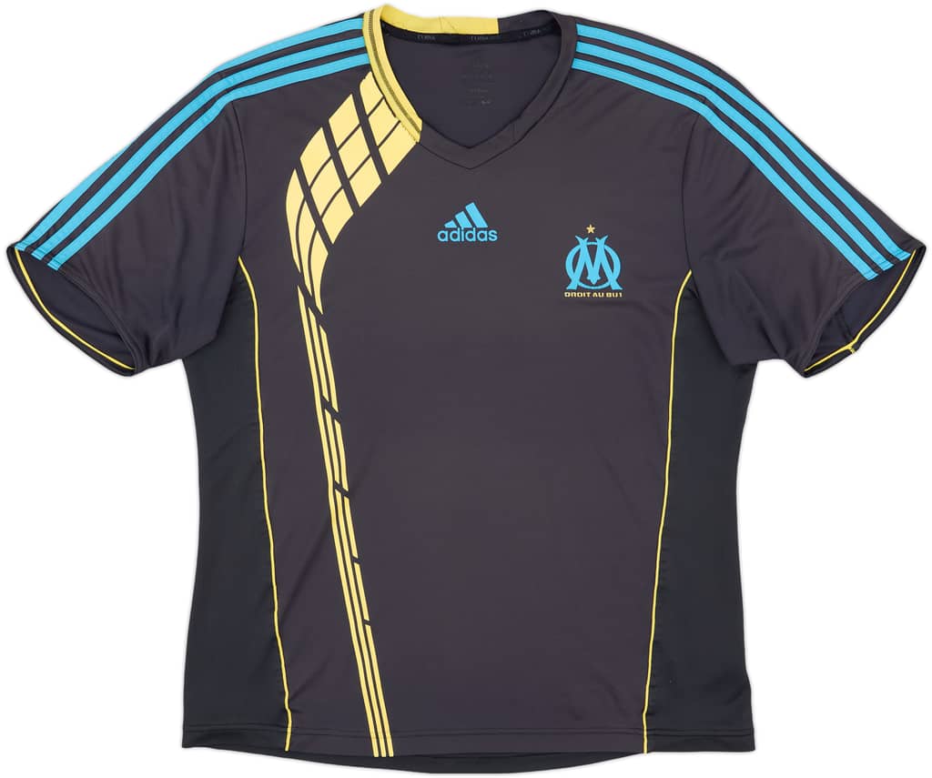 2009-10 Olympique Marseille adidas Training Shirt - 6/10 - (XL)