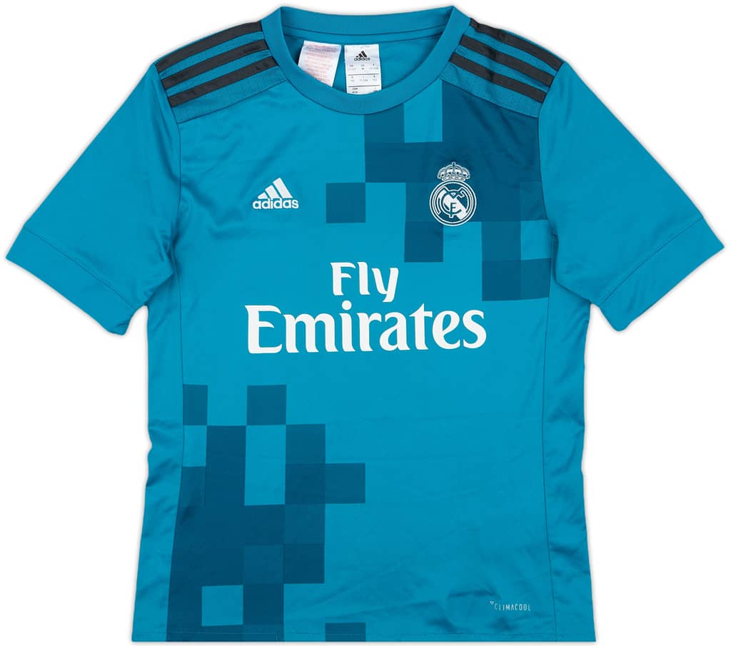 2017-18 Real Madrid Third Shirt - 8/10 - (M.Boys)