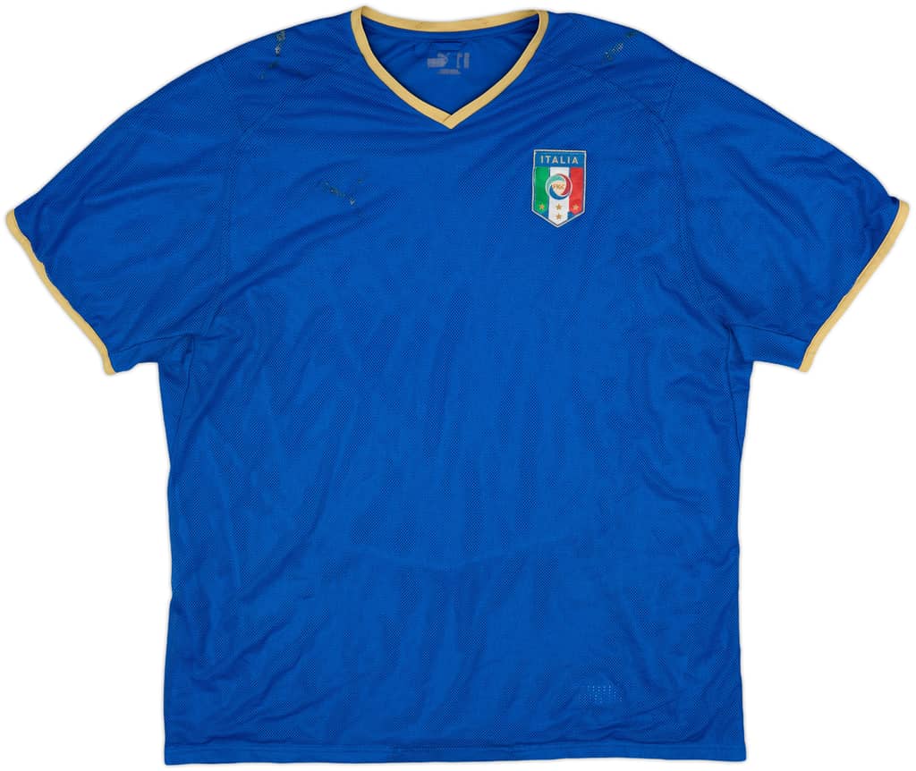 2007-08 Italy Home Shirt - 5/10 - (XXL)