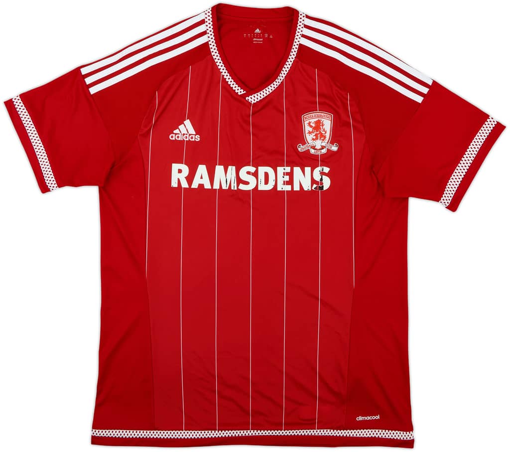 2015-16 Middlesbrough Home Shirt - 4/10 - (L)