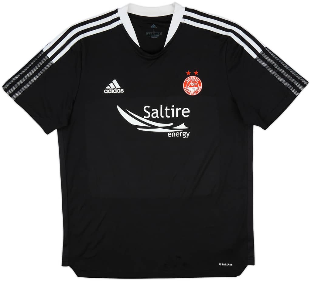 2021-22 Aberdeen adidas Training Shirt - 9/10 - (L)