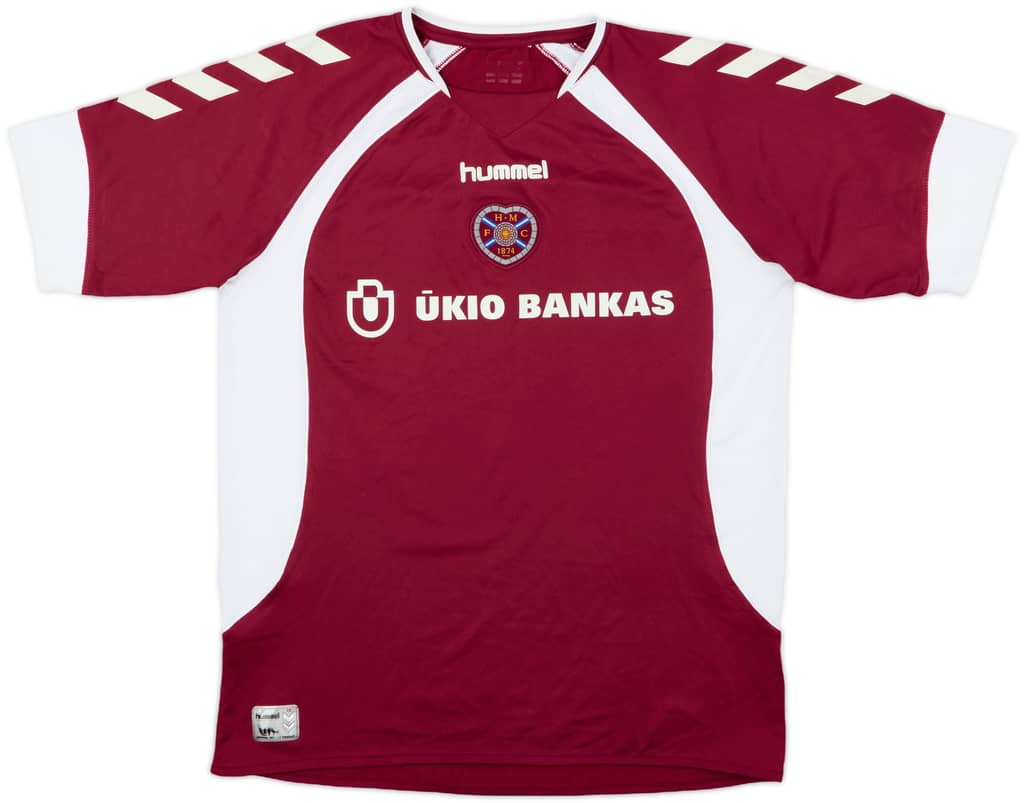 2006-07 Hearts Home Shirt - 8/10 - (L)