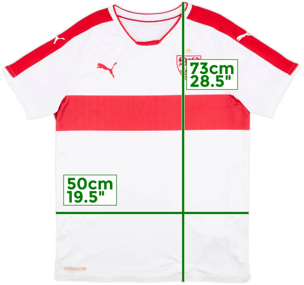 2016-17 Stuttgart Home Shirt - 7/10 - (L)