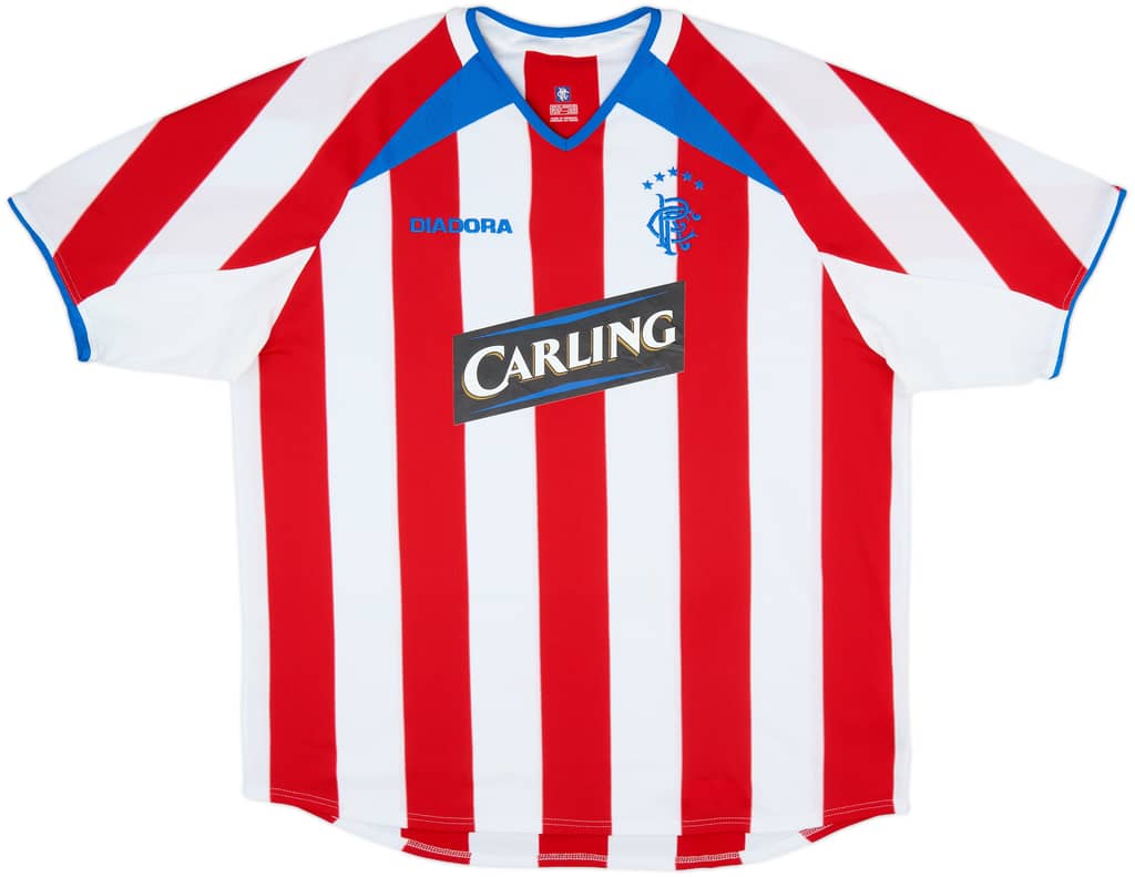 2003-04 Rangers Away Shirt - 6/10 - (XL)