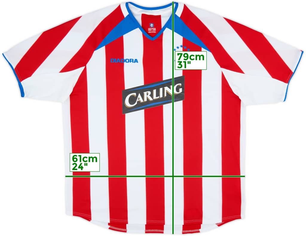 2003-04 Rangers Away Shirt - 6/10 - (XL)
