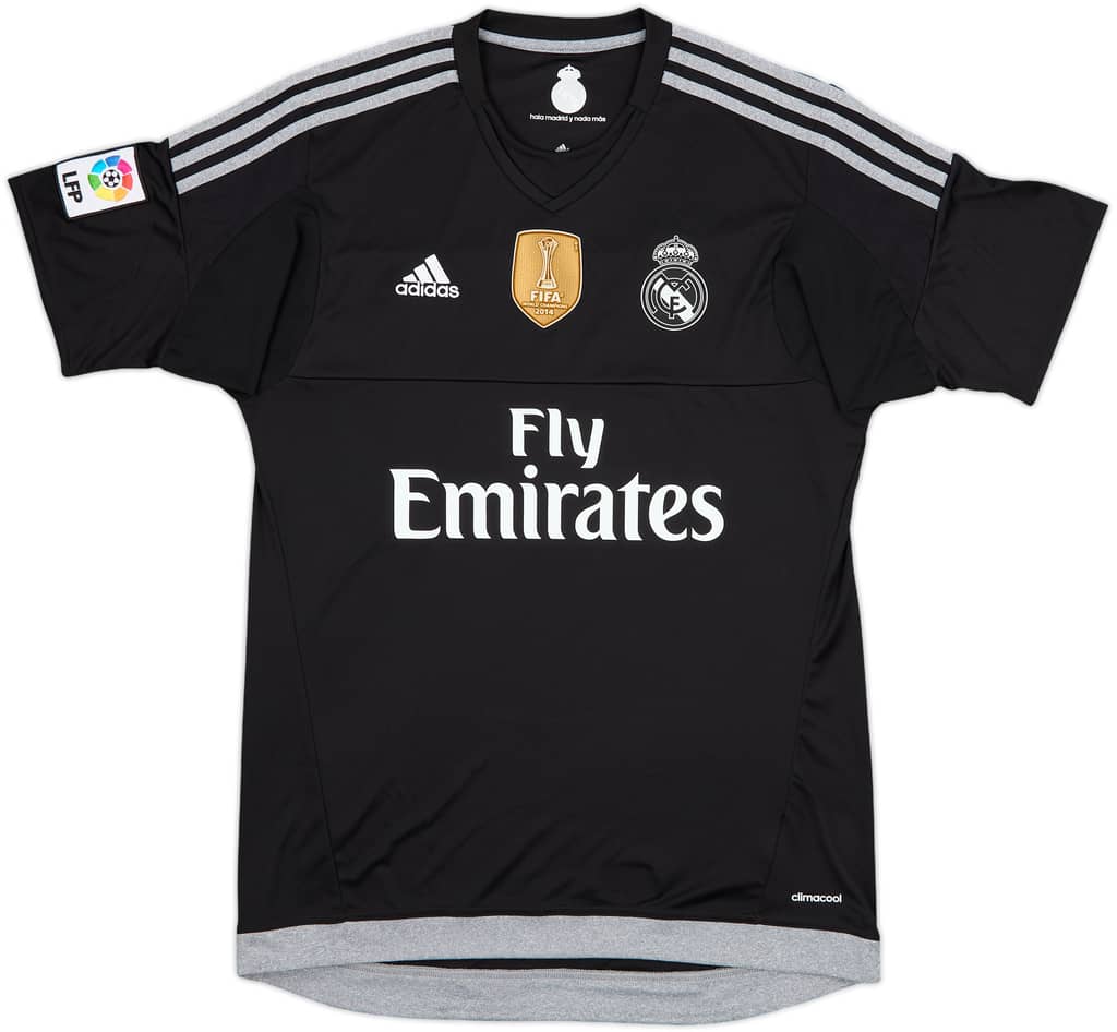2015-16 Real Madrid GK S/S Shirt - 10/10 - (M)