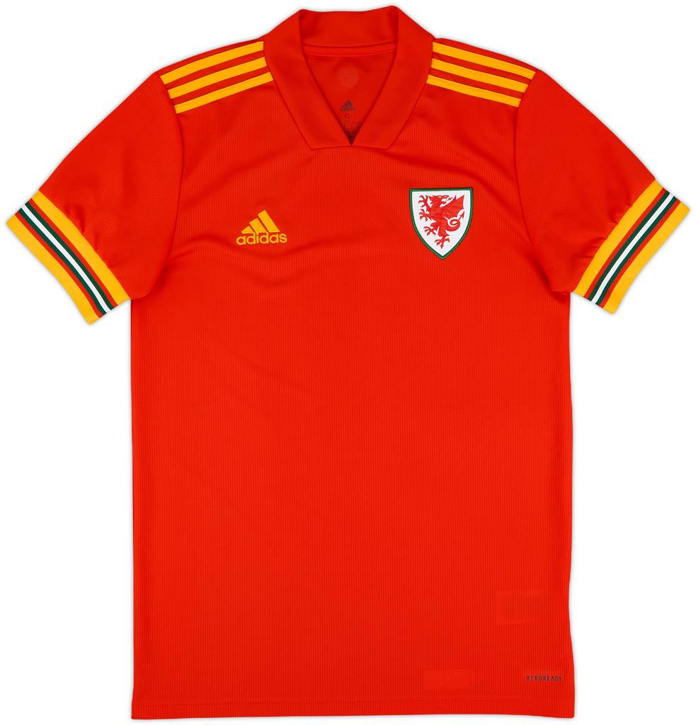 2020-21 Wales Home Shirt - 8/10 - (S)