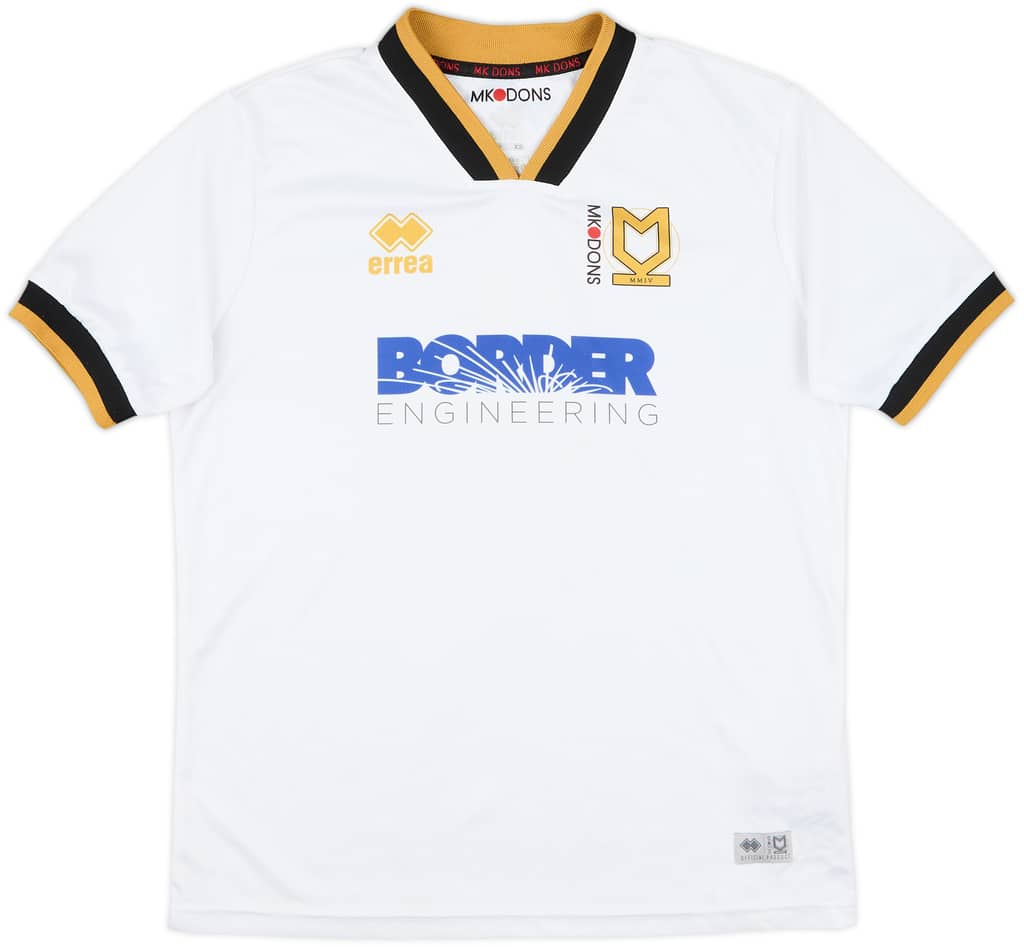 2020-21 MK Dons Home Shirt - 7/10 - (XS)