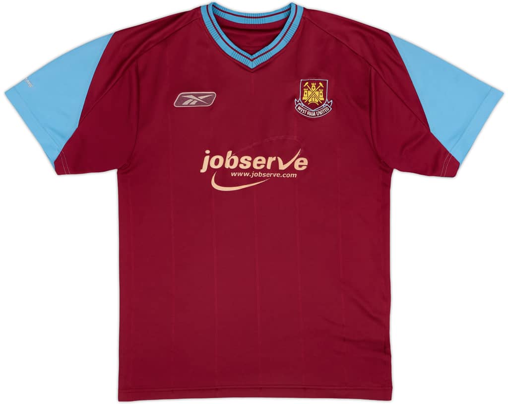 2003-05 West Ham Home Shirt - 4/10 - (XL.Boys)