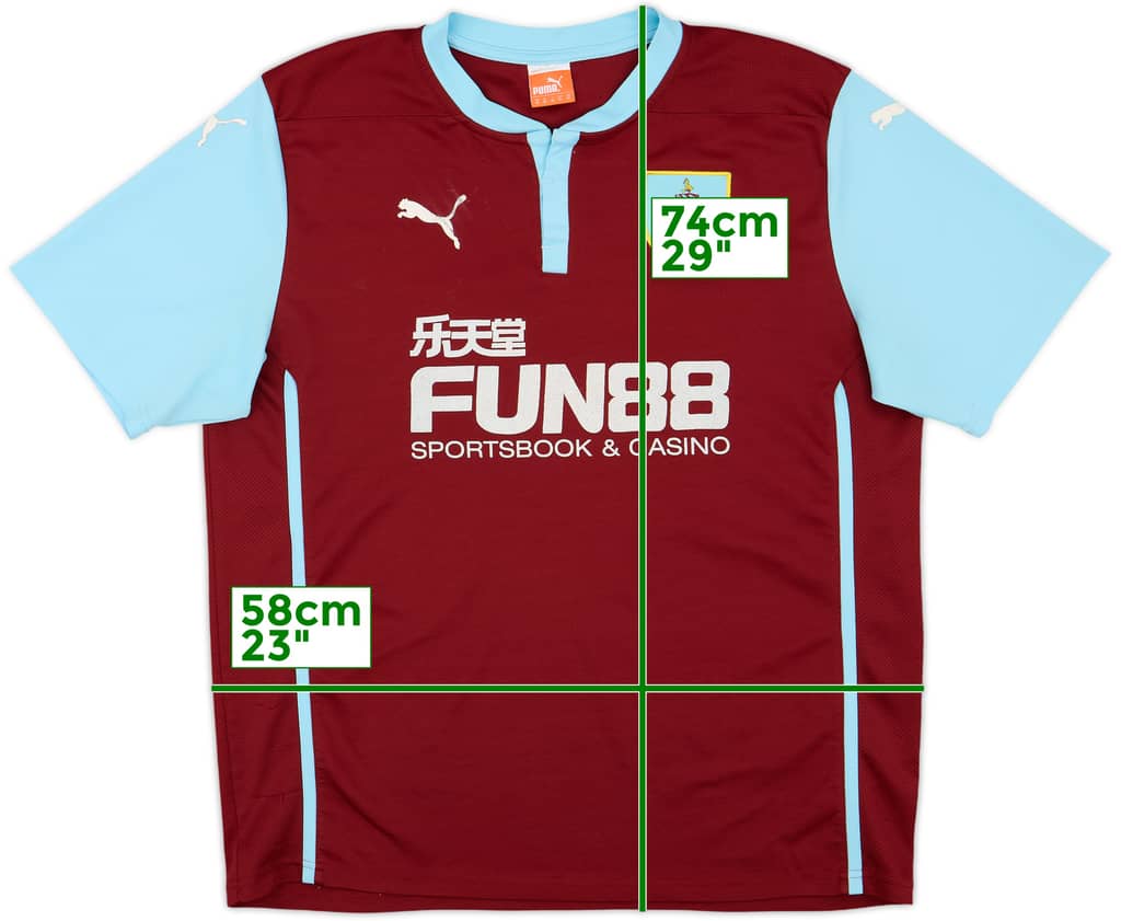 2014-15 Burnley Home Shirt - 6/10 - (XL)