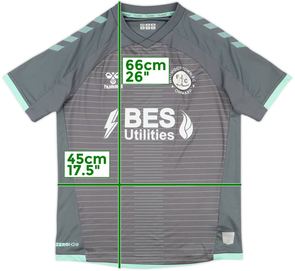 2020-21 Fleetwood Town Away Shirt - 8/10 - (XL.Boys)