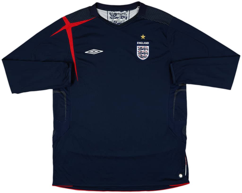 2005-06 England GK Shirt - 9/10 - (XL)