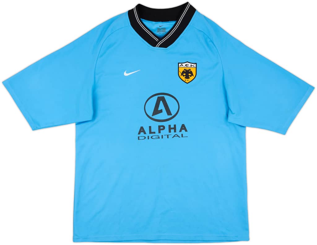 2001-02 AEK Athens Third Shirt - 8/10 - (L)