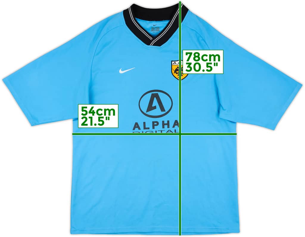 2001-02 AEK Athens Third Shirt - 8/10 - (L)