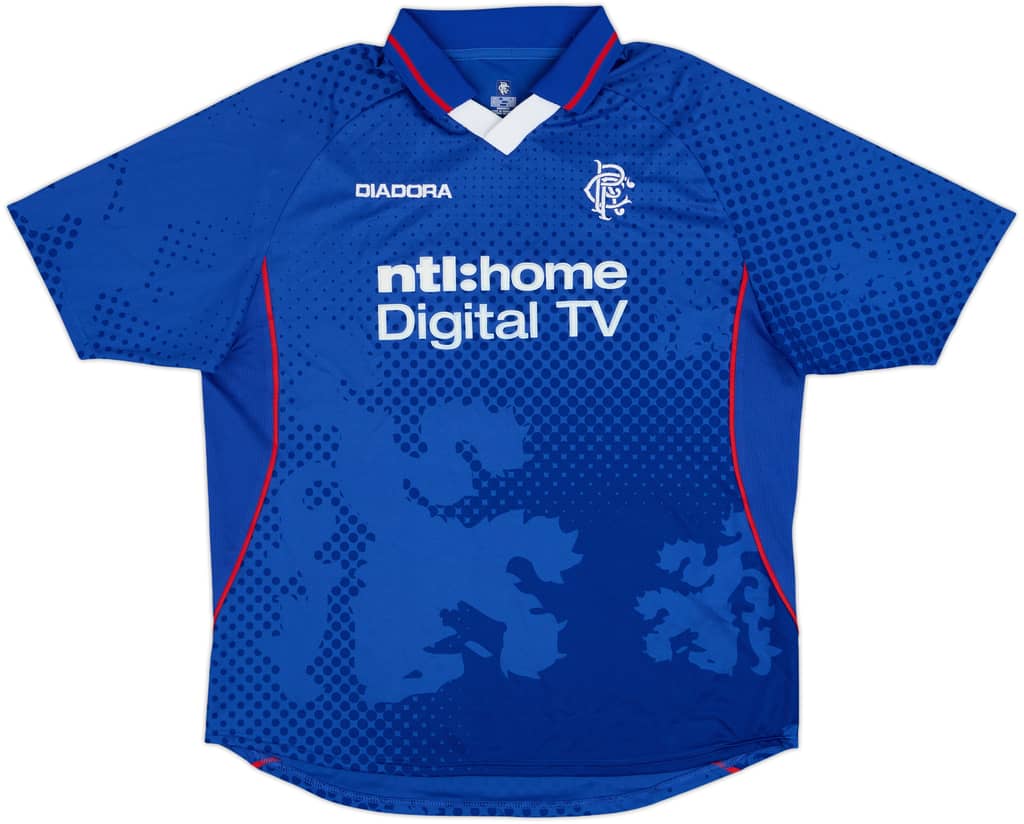 2002-03 Rangers Home Shirt - 9/10 - (L)