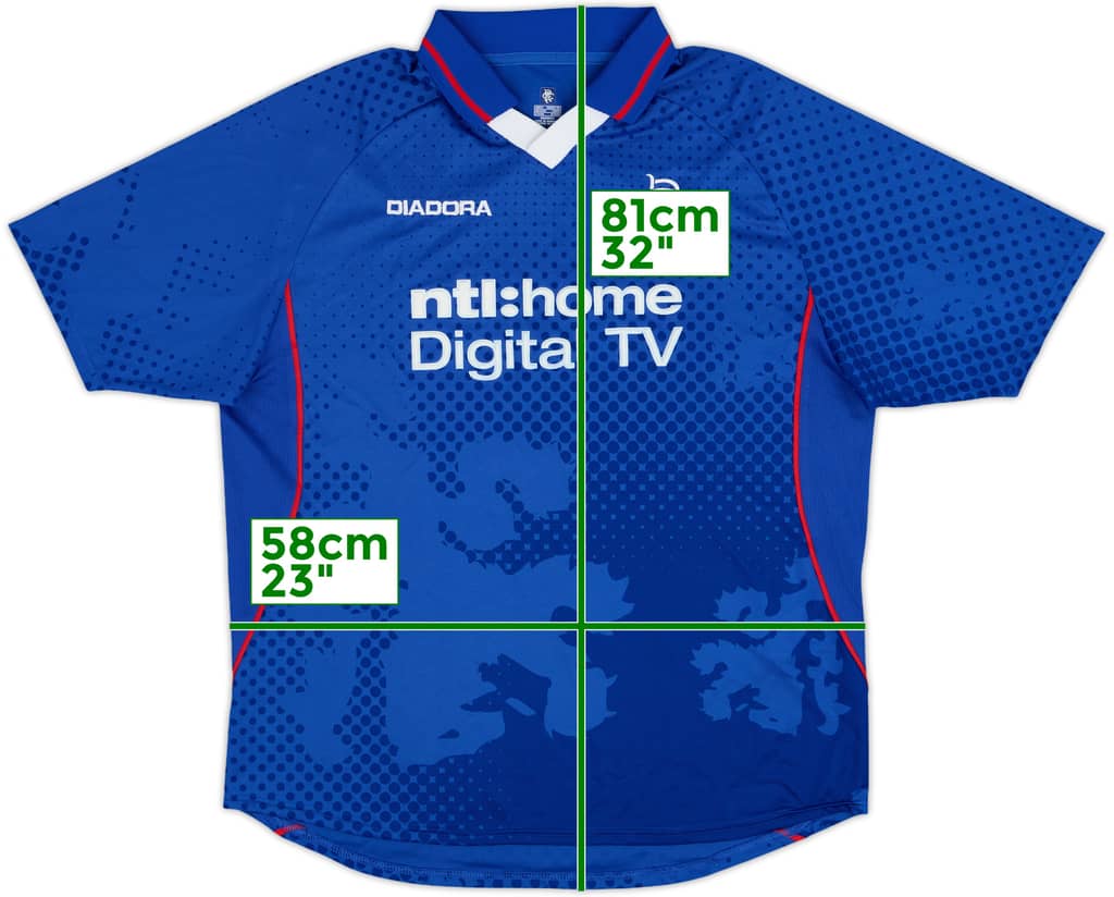 2002-03 Rangers Home Shirt - 9/10 - (L)