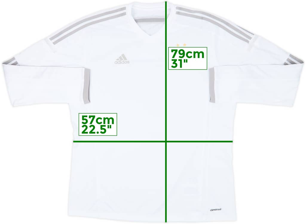 2014-15 FC Copenhagen Home L/S Shirt - 10/10 - (L)