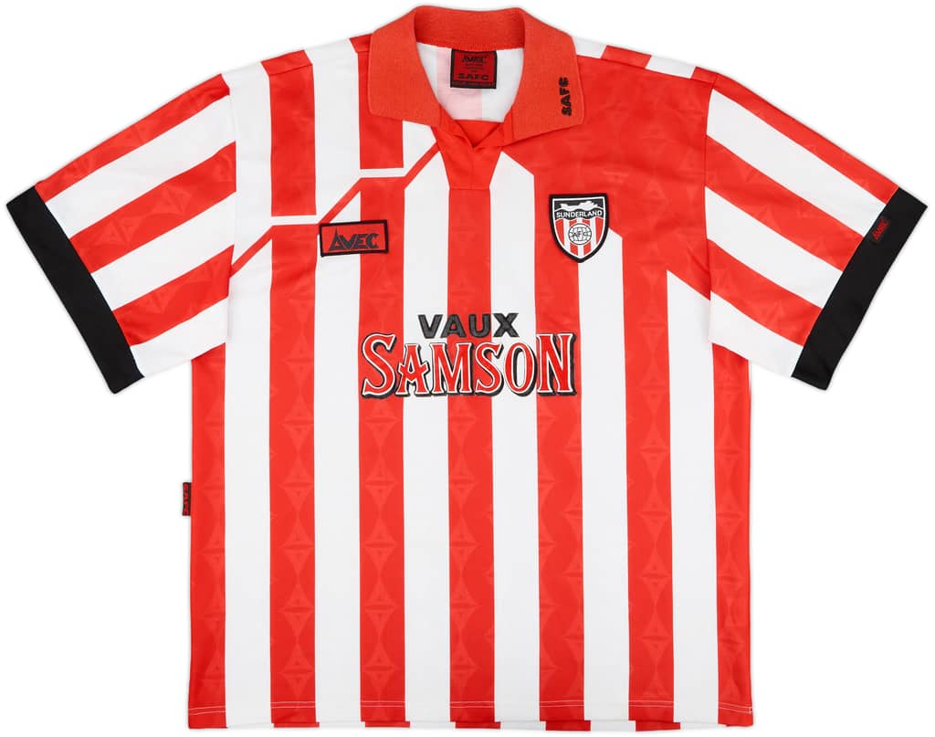 1994-96 Sunderland Home Shirt - 9/10 - (L)