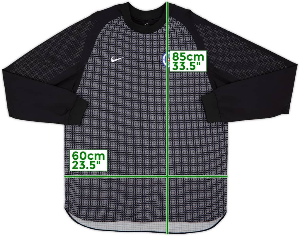 2000-01 Paris Saint-Germain Player Issue GK Shirt - 8/10 - (XL)