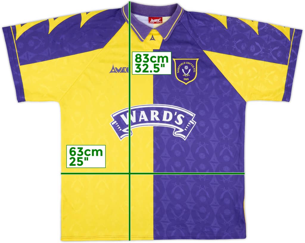 1995-97 Sheffield United Away Shirt - 8/10 - (XL)