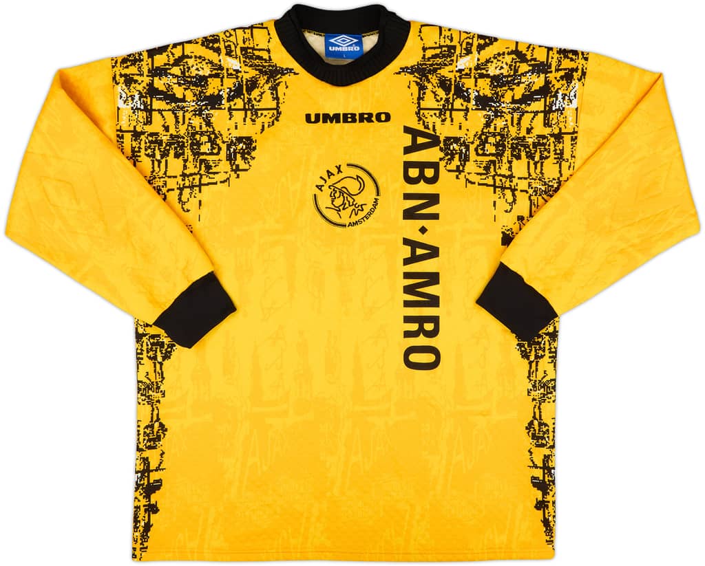 1996-97 Ajax GK Shirt - 9/10 - (L)
