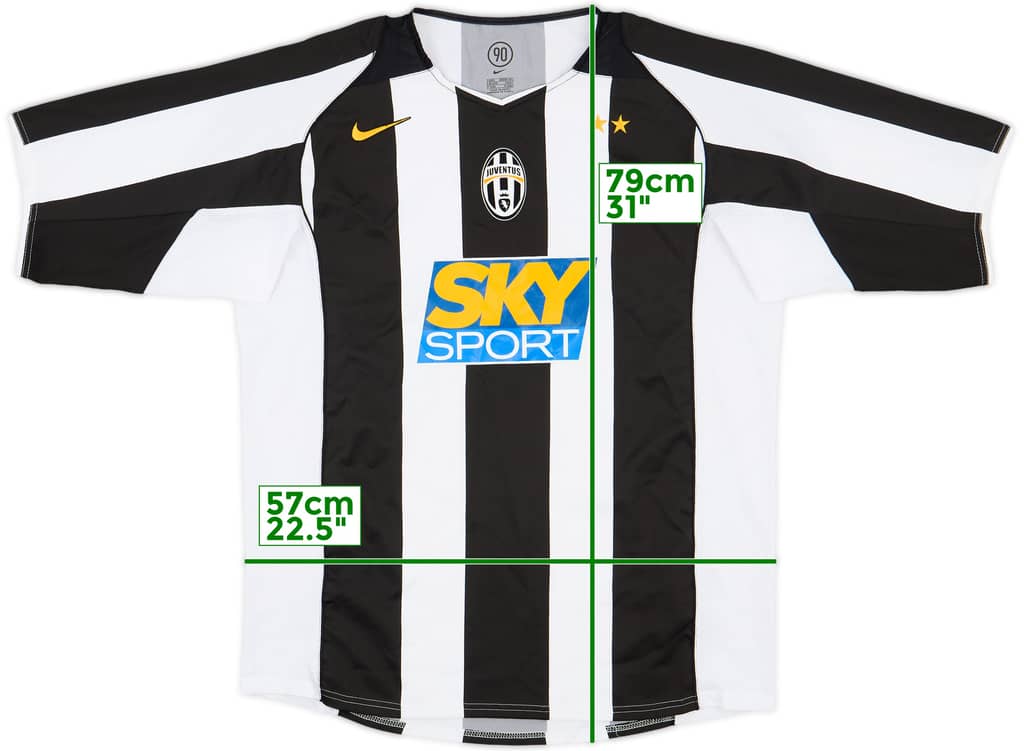 2004-05 Juventus Home Shirt - 9/10 - (L)