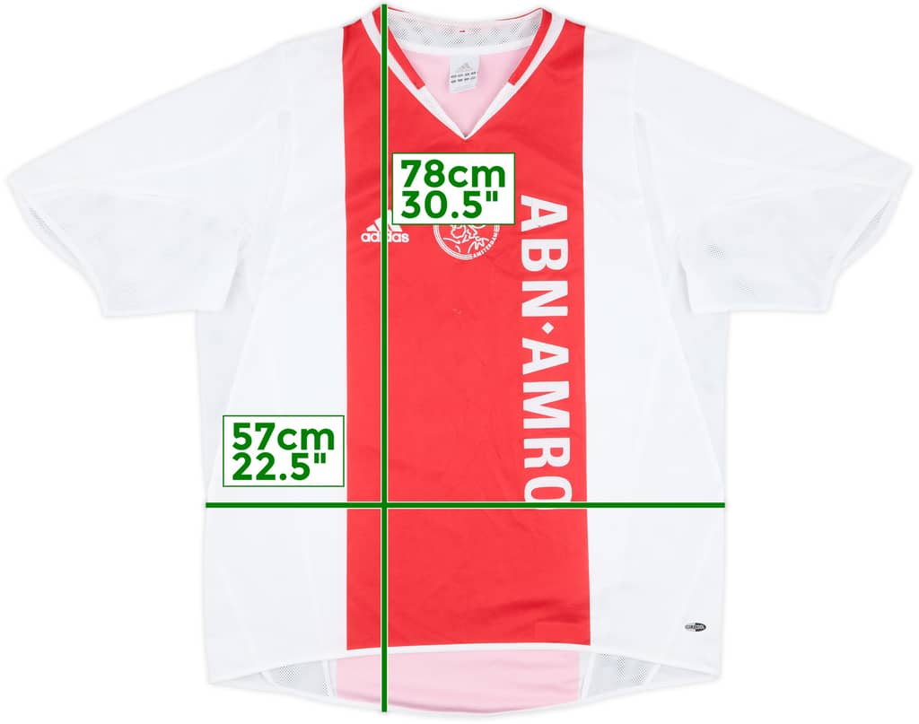 2004-05 Ajax Home Shirt - 4/10 - (L)
