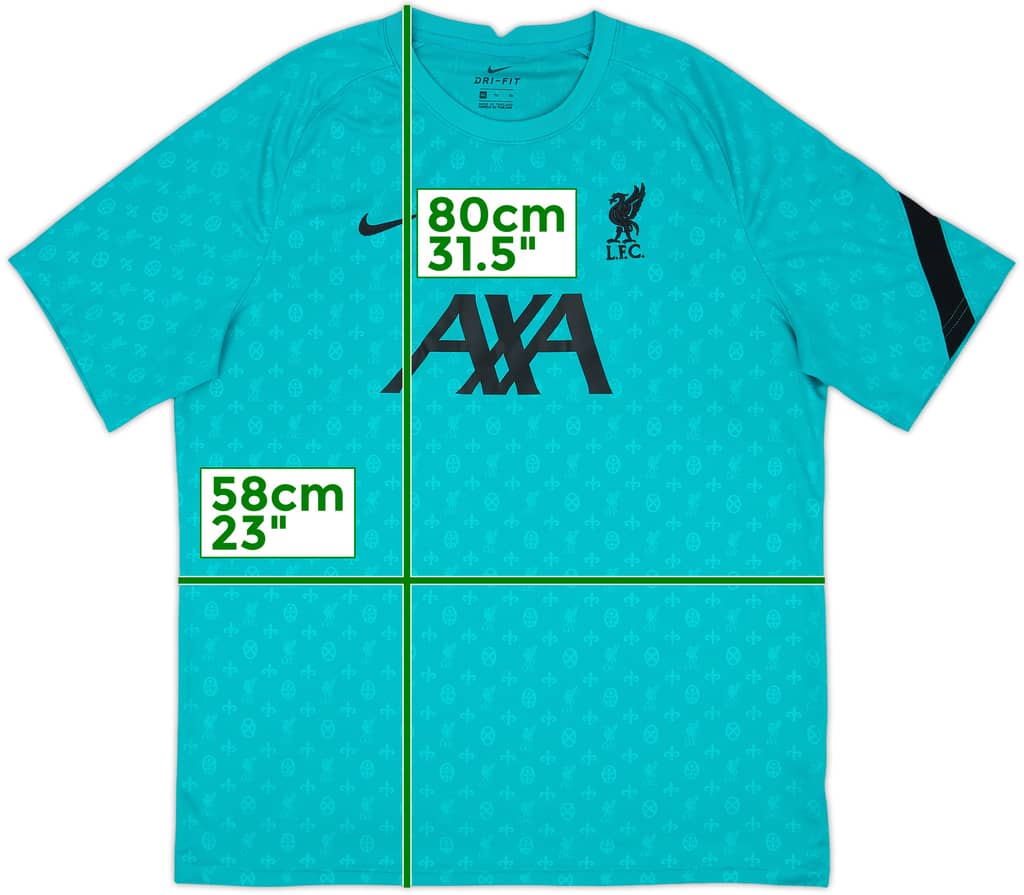 2021-22 Liverpool Nike Training Shirt - 10/10 - (XL)