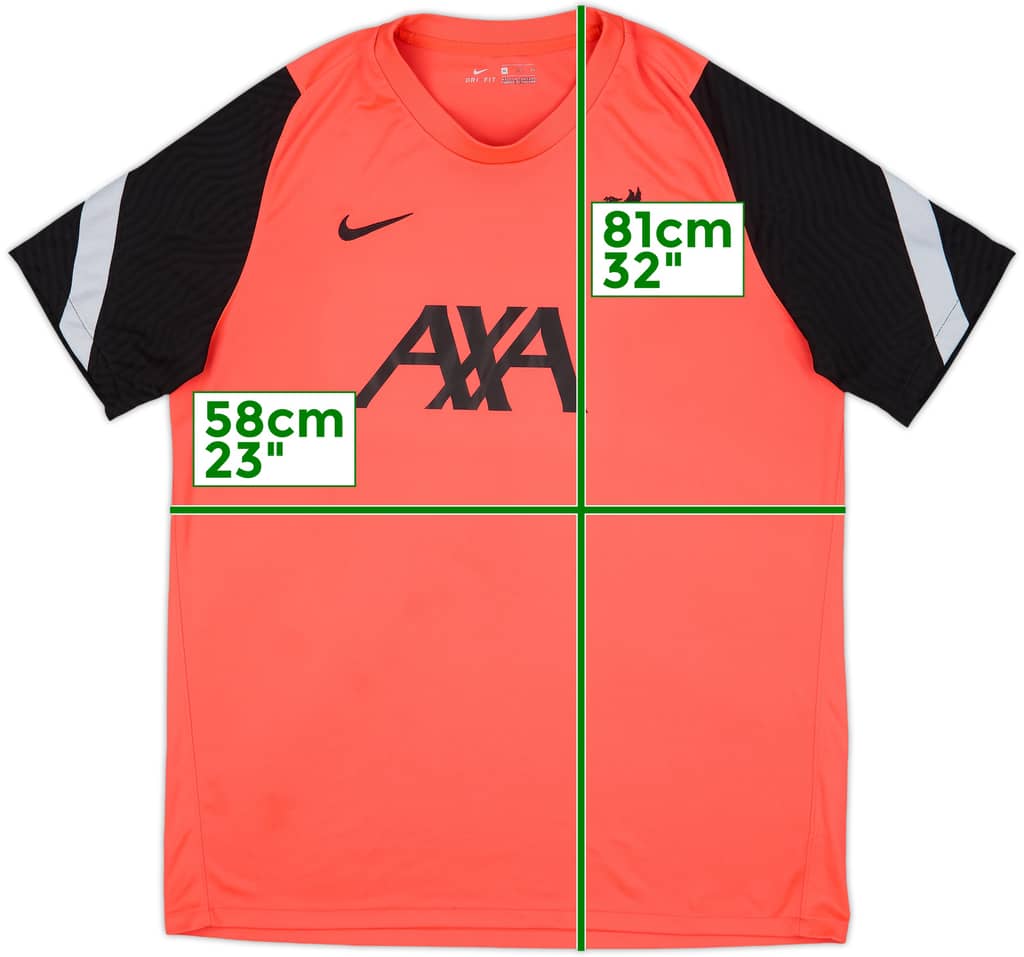 2020-21 Liverpool Nike Training Shirt - 9/10 - (XL)