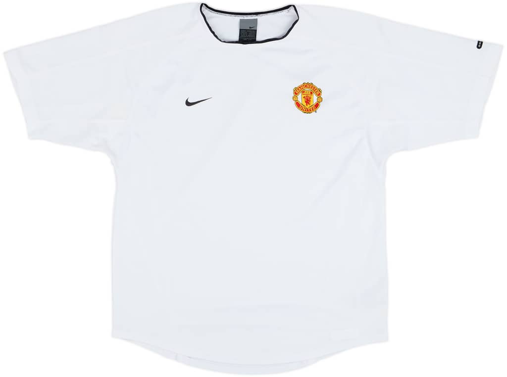 2002-03 Manchester United Nike Training Shirt - 9/10 - (M)