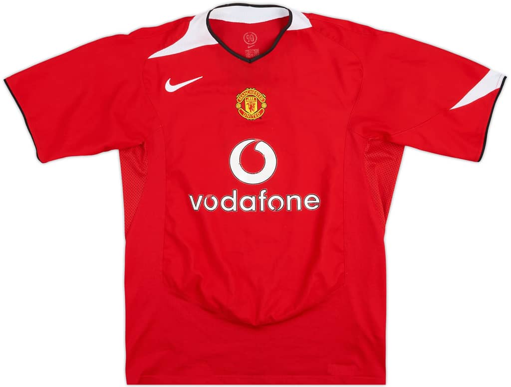 2004-06 Manchester United Home Shirt - 5/10 - (L)
