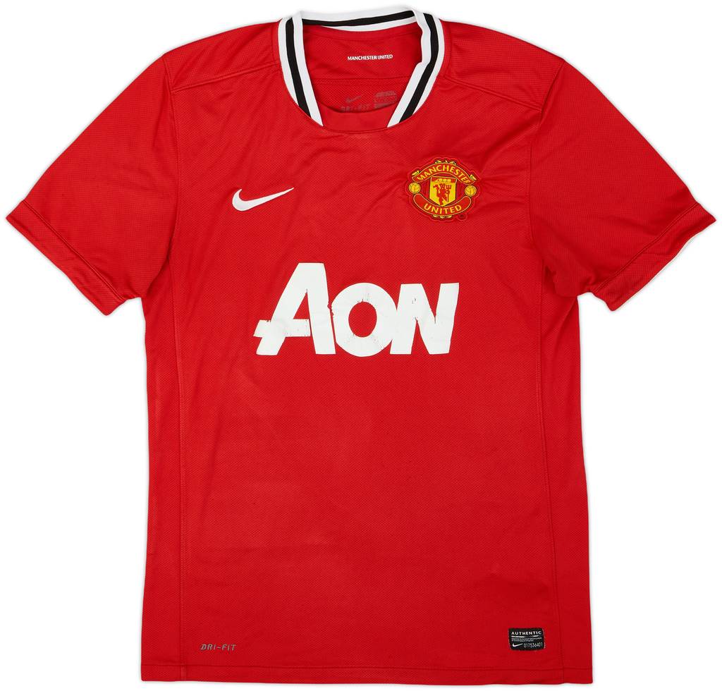 2011-12 Manchester United Home Shirt - 5/10 - (M)