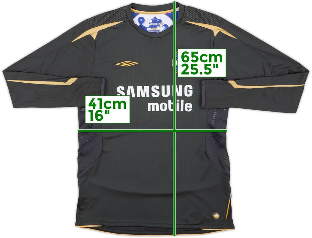 2005-06 Chelsea GK Shirt - 9/10 - (L.Boys)
