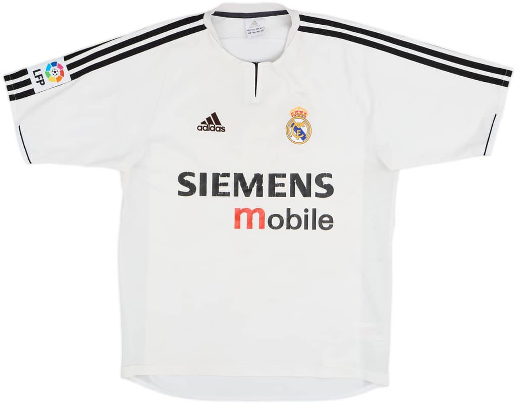 2003-04 Real Madrid Home Shirt - 4/10 - (S)
