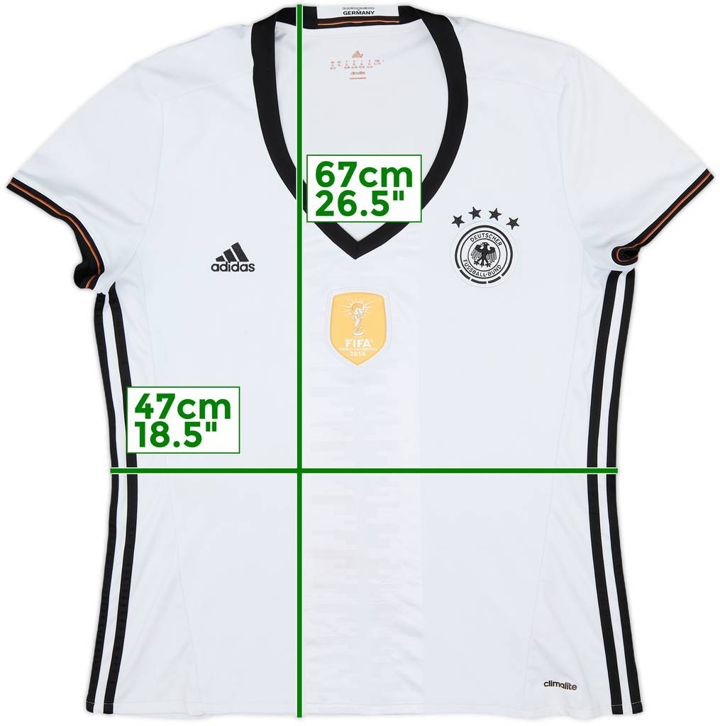 2015-16 Germany Home Shirt - 7/10 - (Women's XL)