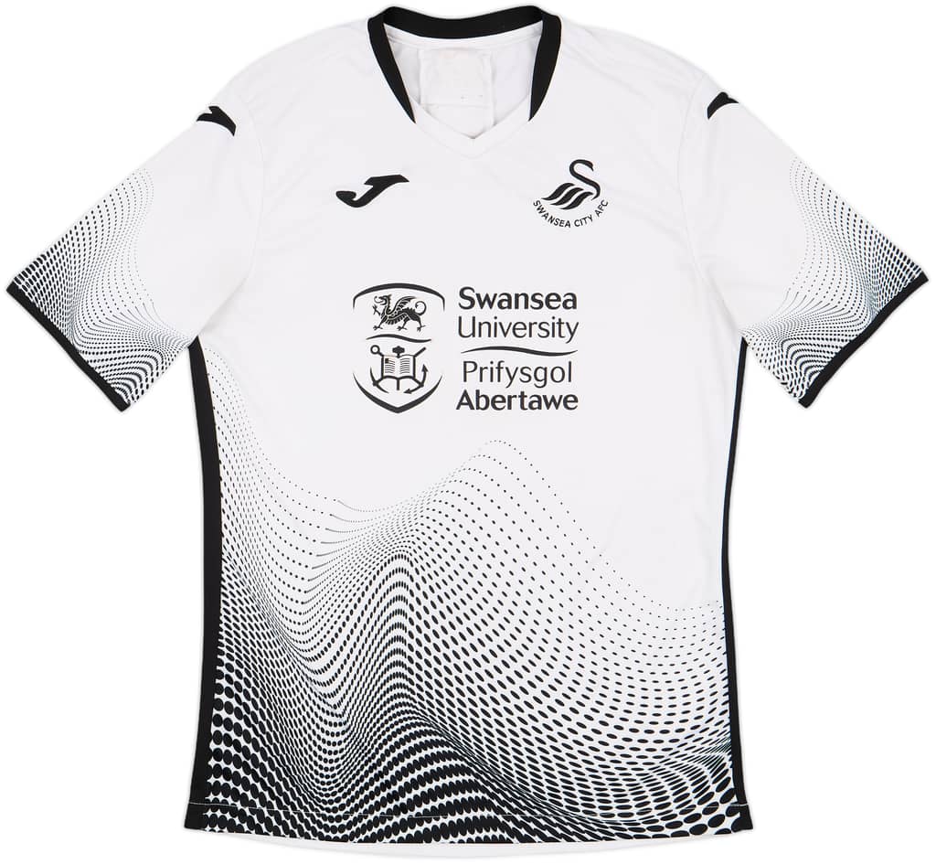 2020-21 Swansea City Player Issue Home Shirt - 5/10 - (L)