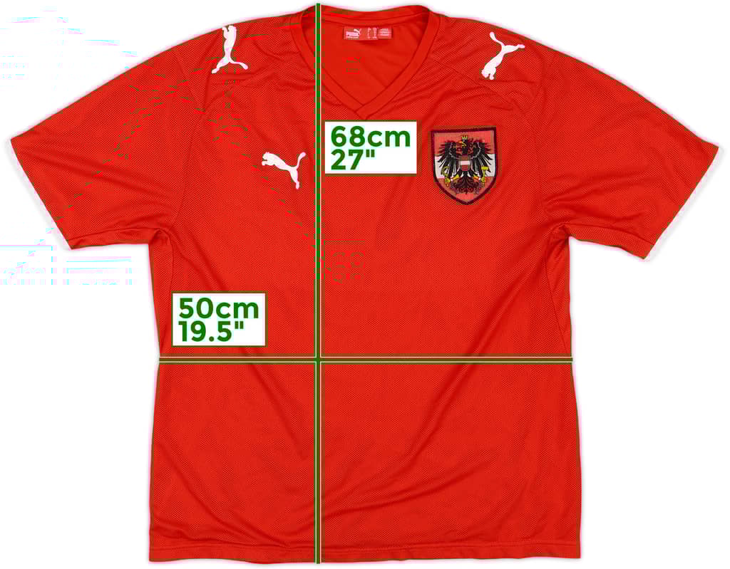 2008-09 Austria Home Shirt - 9/10 - (XL.Boys)