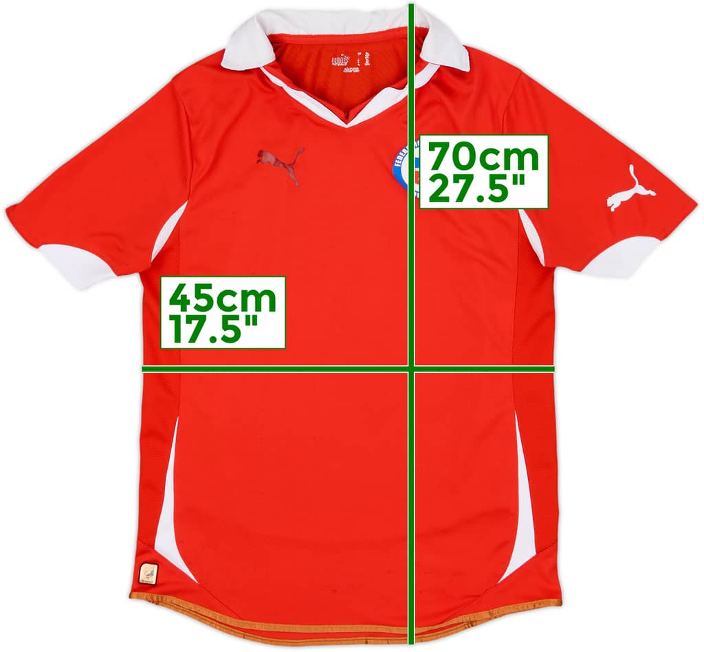 2011-12 Chile Home Shirt - 5/10 - (S)