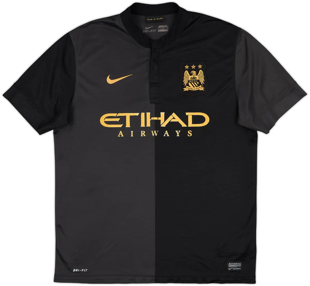 2013-14 Manchester City Away Shirt - 5/10 - (L)