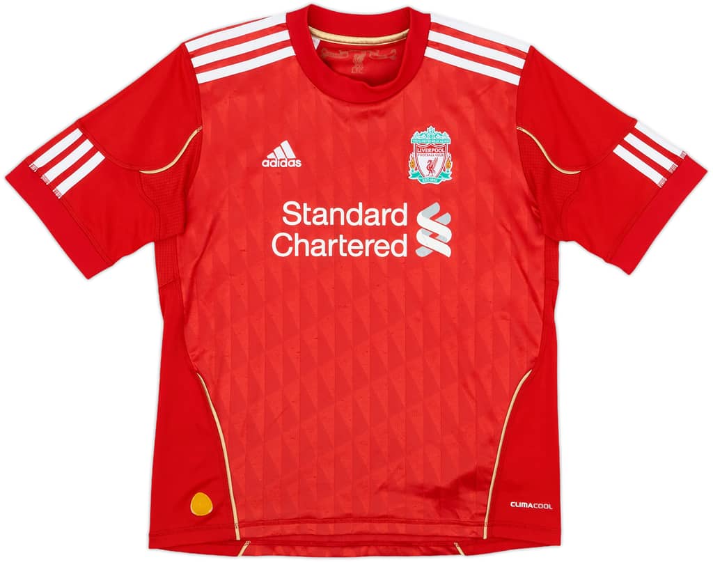 2010-12 Liverpool Home Shirt - 7/10 - (M.Boys)