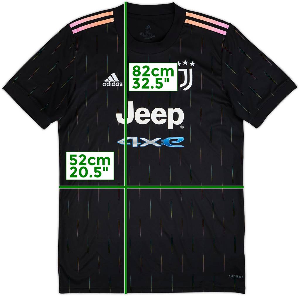 2021-22 Juventus Away Shirt - 7/10 - (M)