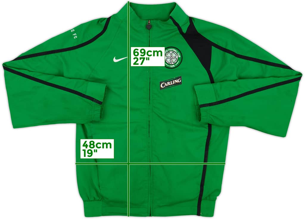 2007-08 Celtic Nike Track Jacket - 8/10 - (S)