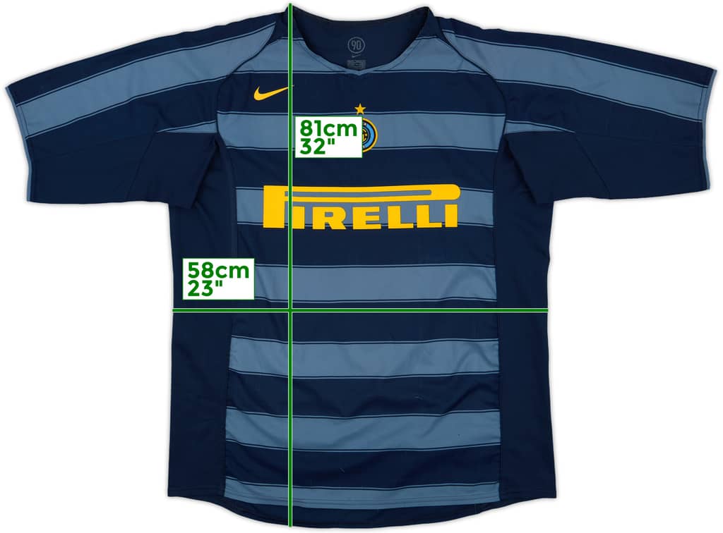 2004-05 Inter Milan Third Shirt - 5/10 - (XL)