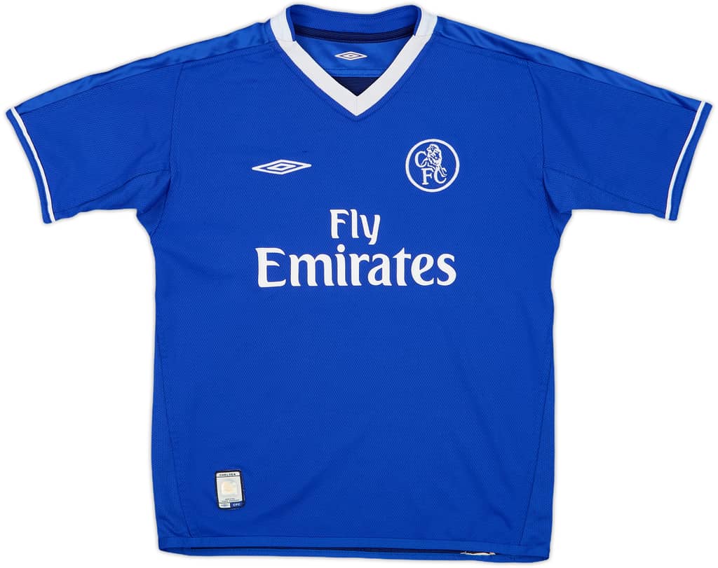 2003-05 Chelsea Home Shirt - 7/10 - (XL.Boys)