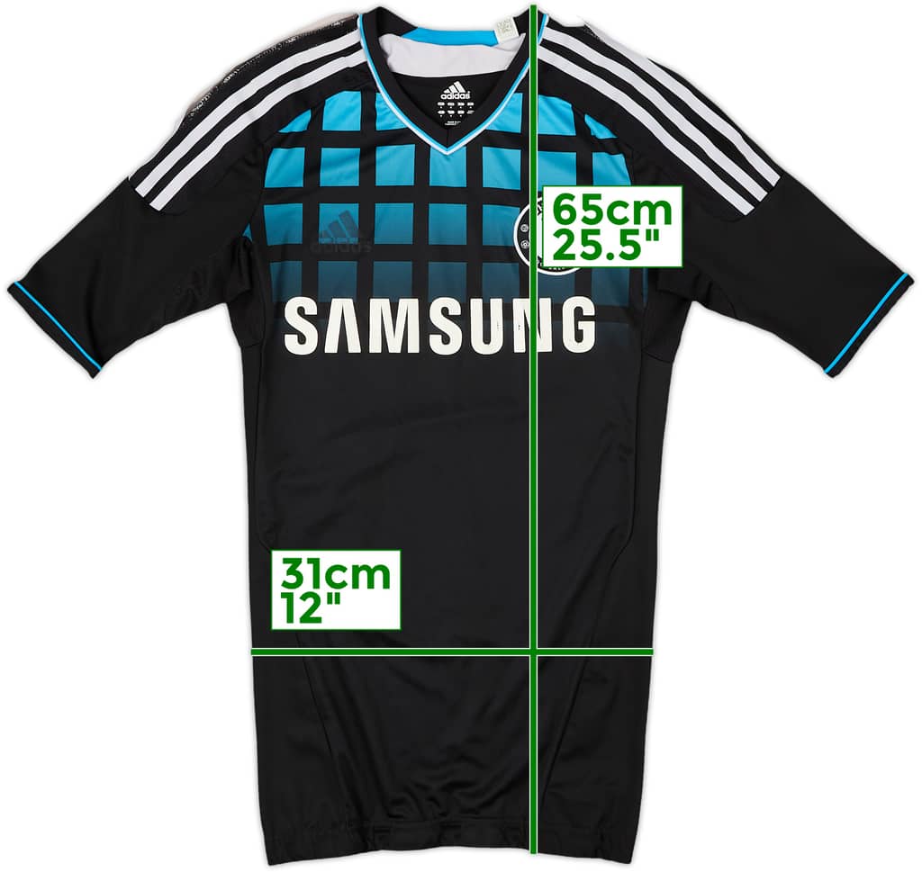 2011-12 Chelsea TechFit Away Shirt - 4/10 - (S)