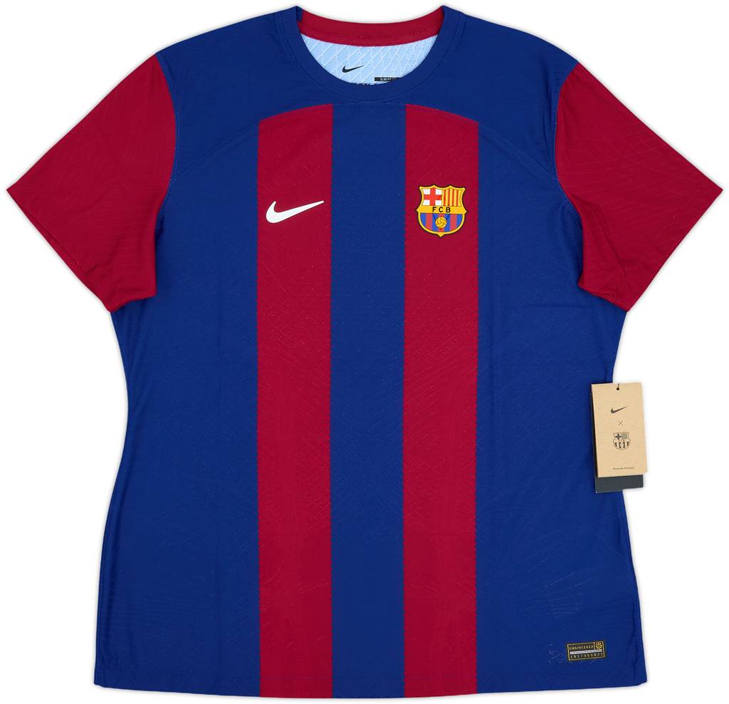 2023-24 Barcelona Authentic Home Shirt (Women's XL)