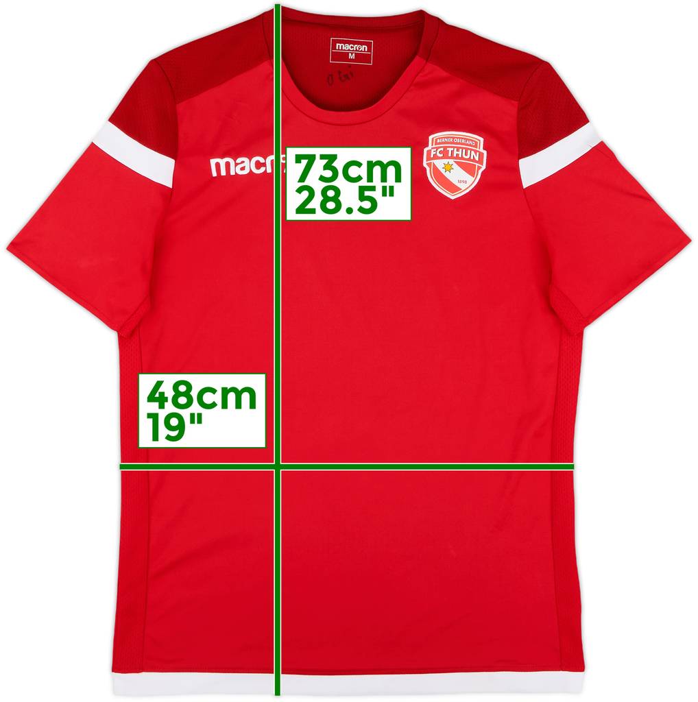 2021-22 FC Thun Macron Training Shirt - 5/10 - (M)