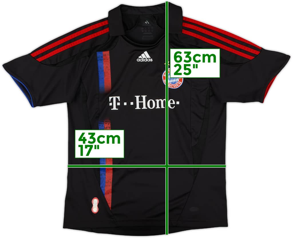 2007-08 Bayern Munich Third Shirt - 7/10 - (XL.Boys)
