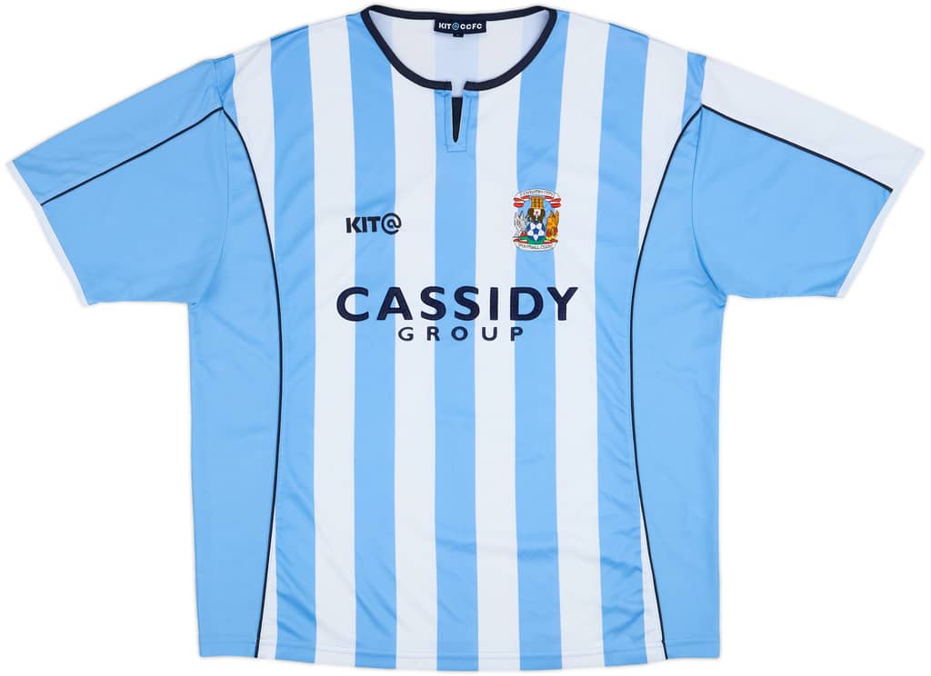 2005-06 Coventry Home Shirt - 8/10 - (XL)