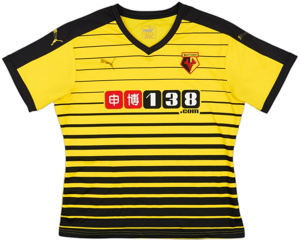 2015-16 Watford Home Shirt - 4/10 - (Women's M)